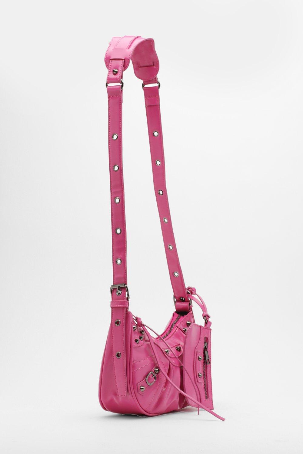 Pink 2025 studded bag