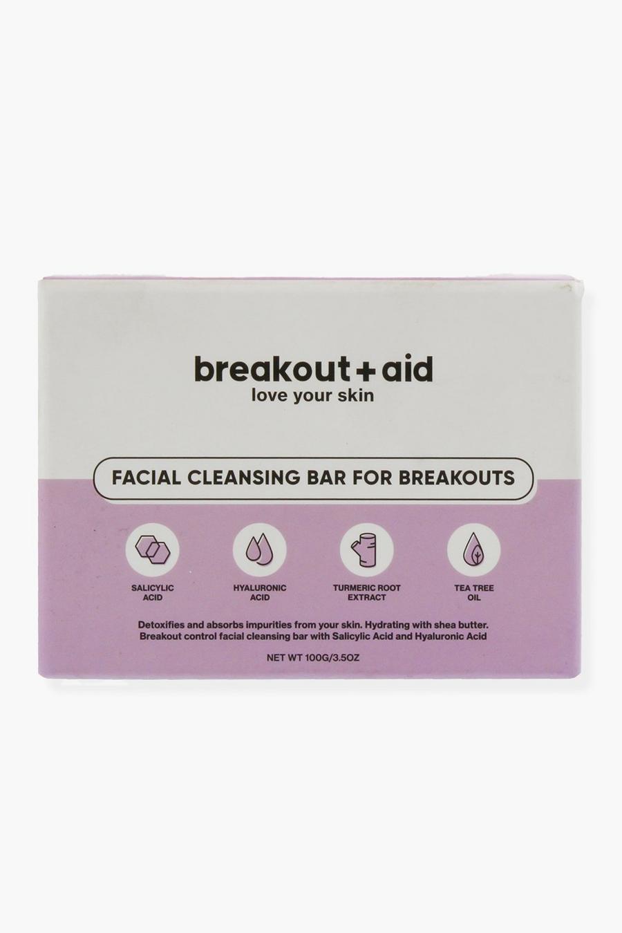 White BREAKOUT AID 100G CLEANSING BAR image number 1