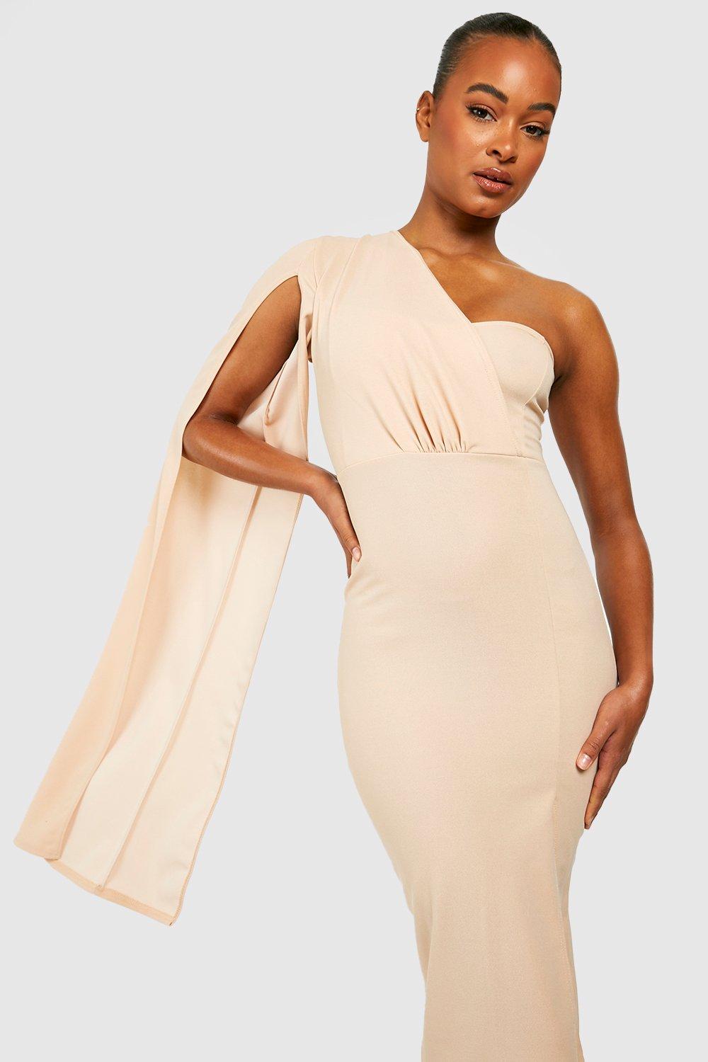 Boohoo cape sale dress