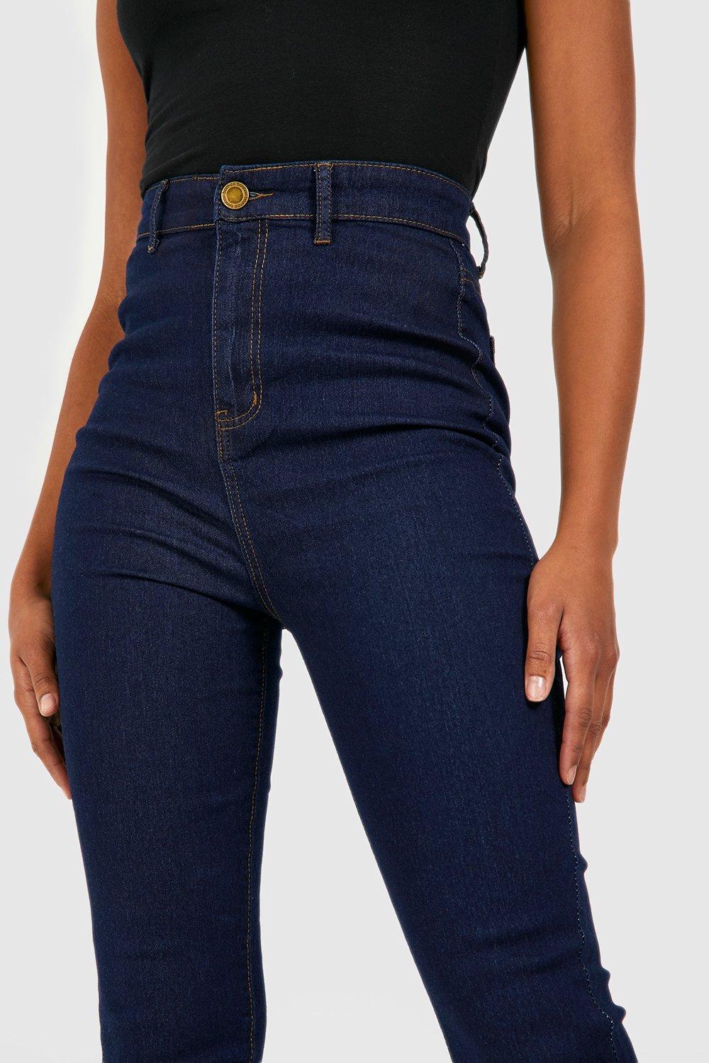 Women's Tall Basic High Waisted Skinny Jeans