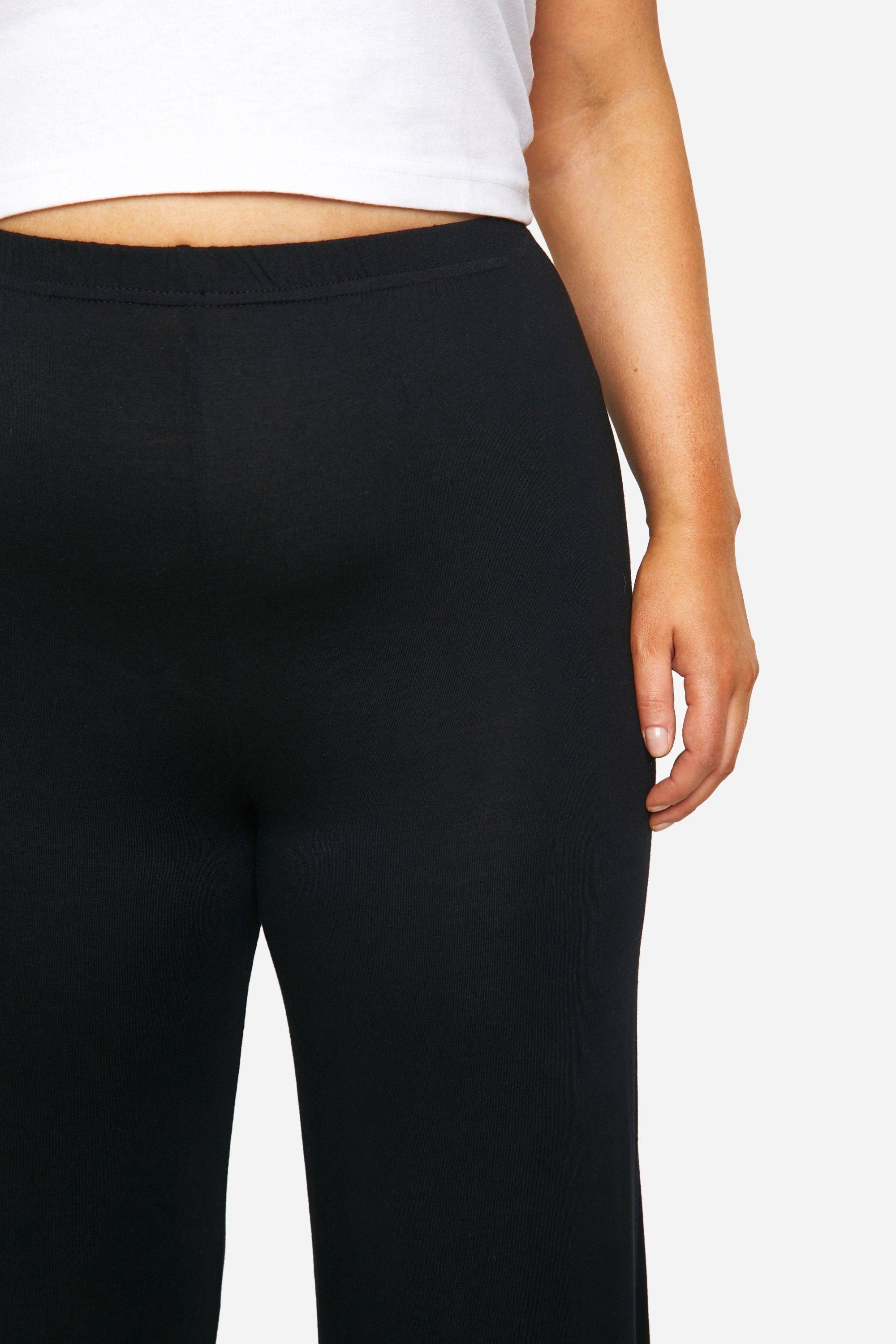 Women's - Athletic Essential Jersey Flare Joggers in Black