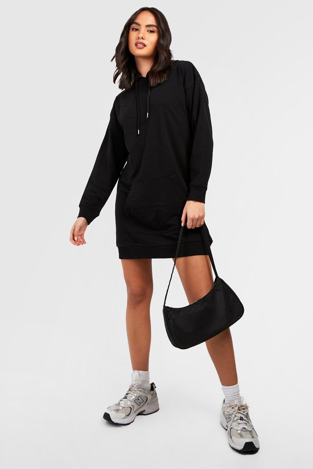 Hoodie dress online boohoo