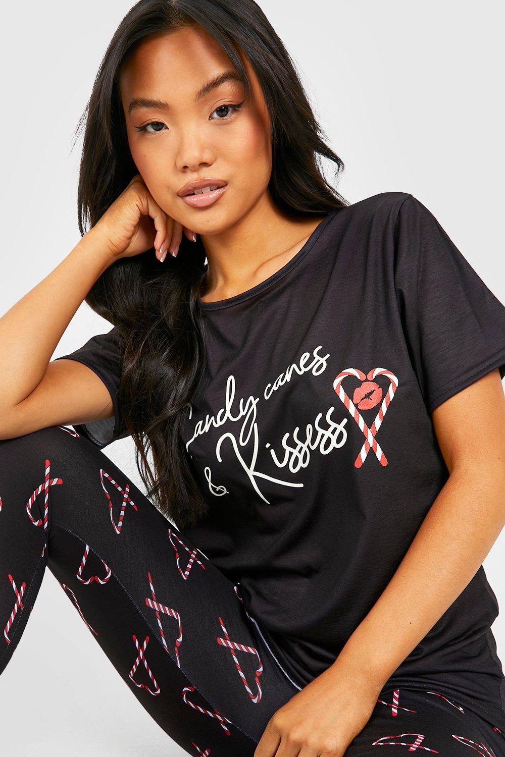 Candy cane pajamas outlet womens