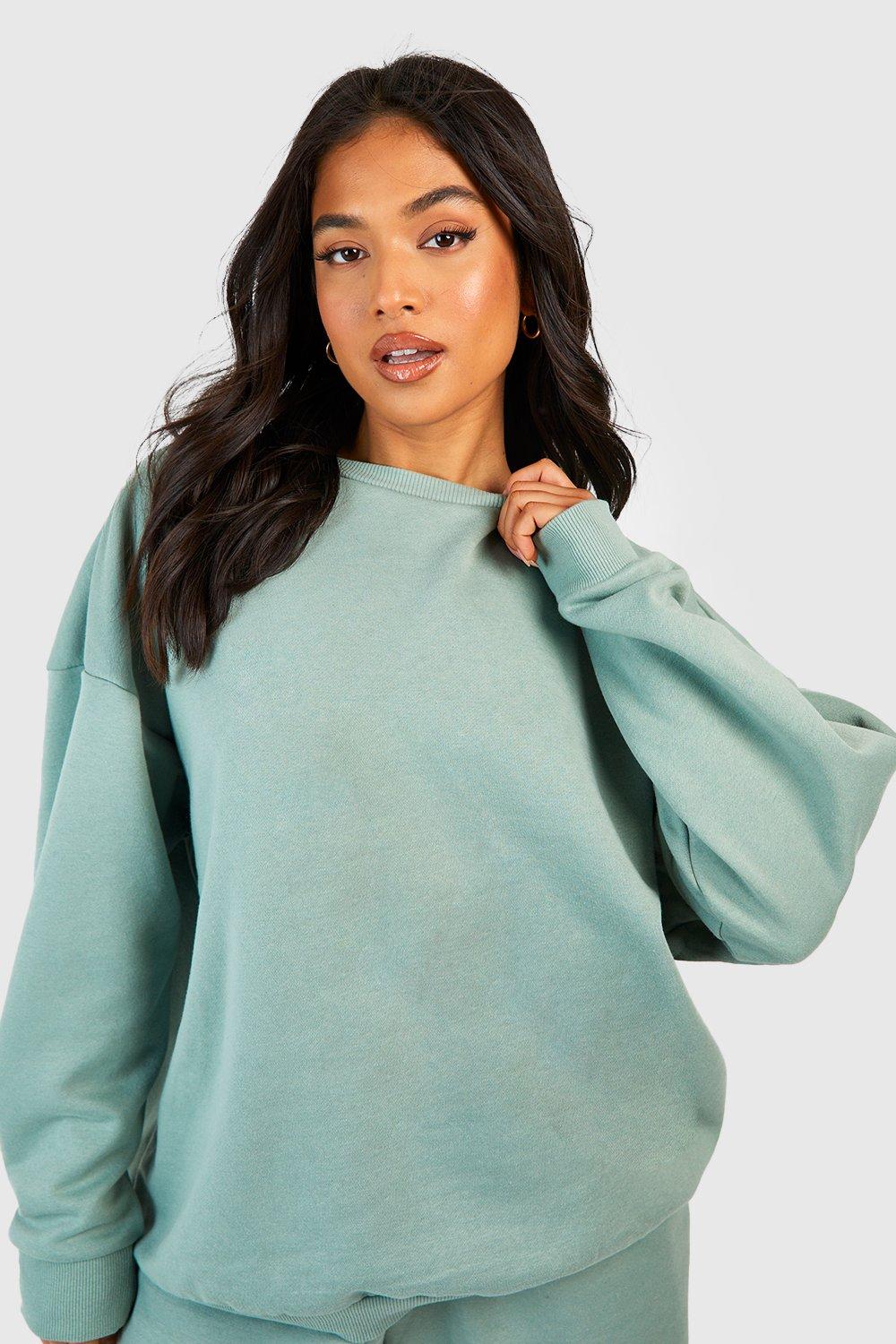 Petite Basic Oversized Sweater