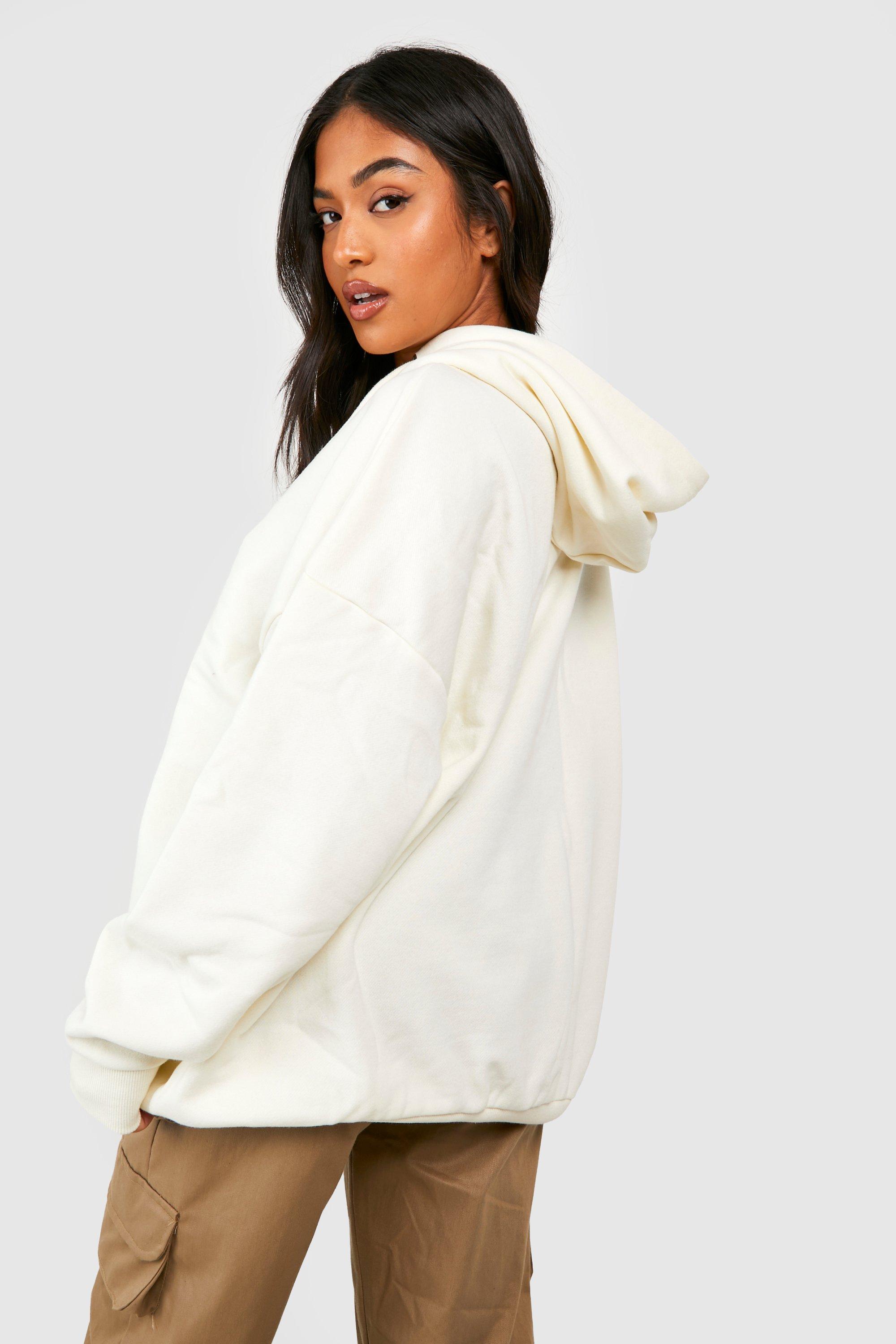 Petite hot sale oversized hoodie