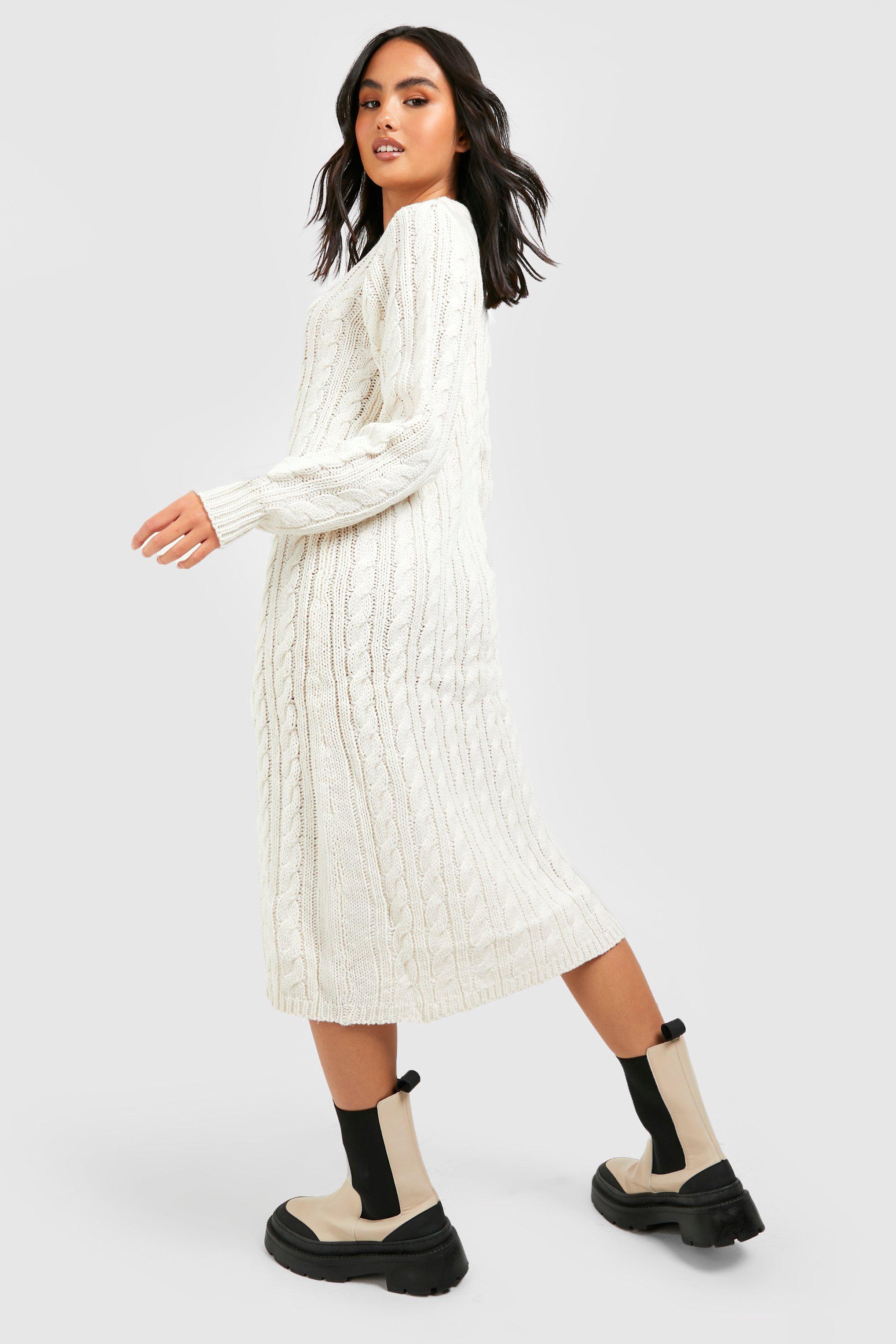 Knitted shop midi dress