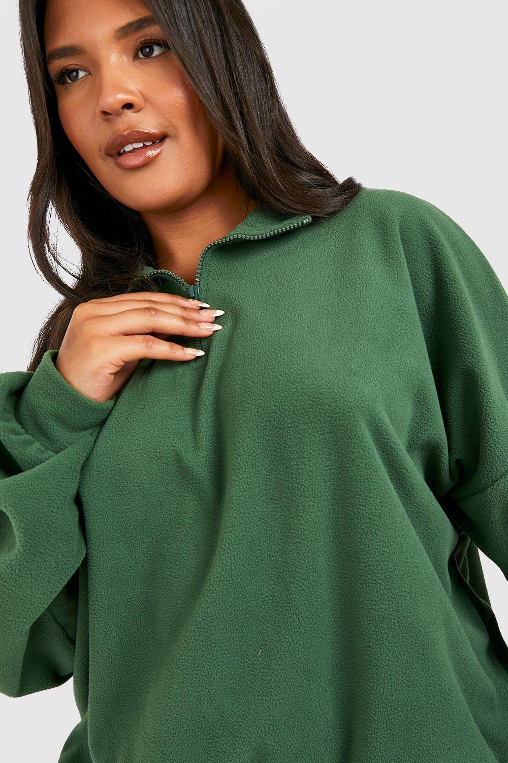 Half Zip Oversized Sweater