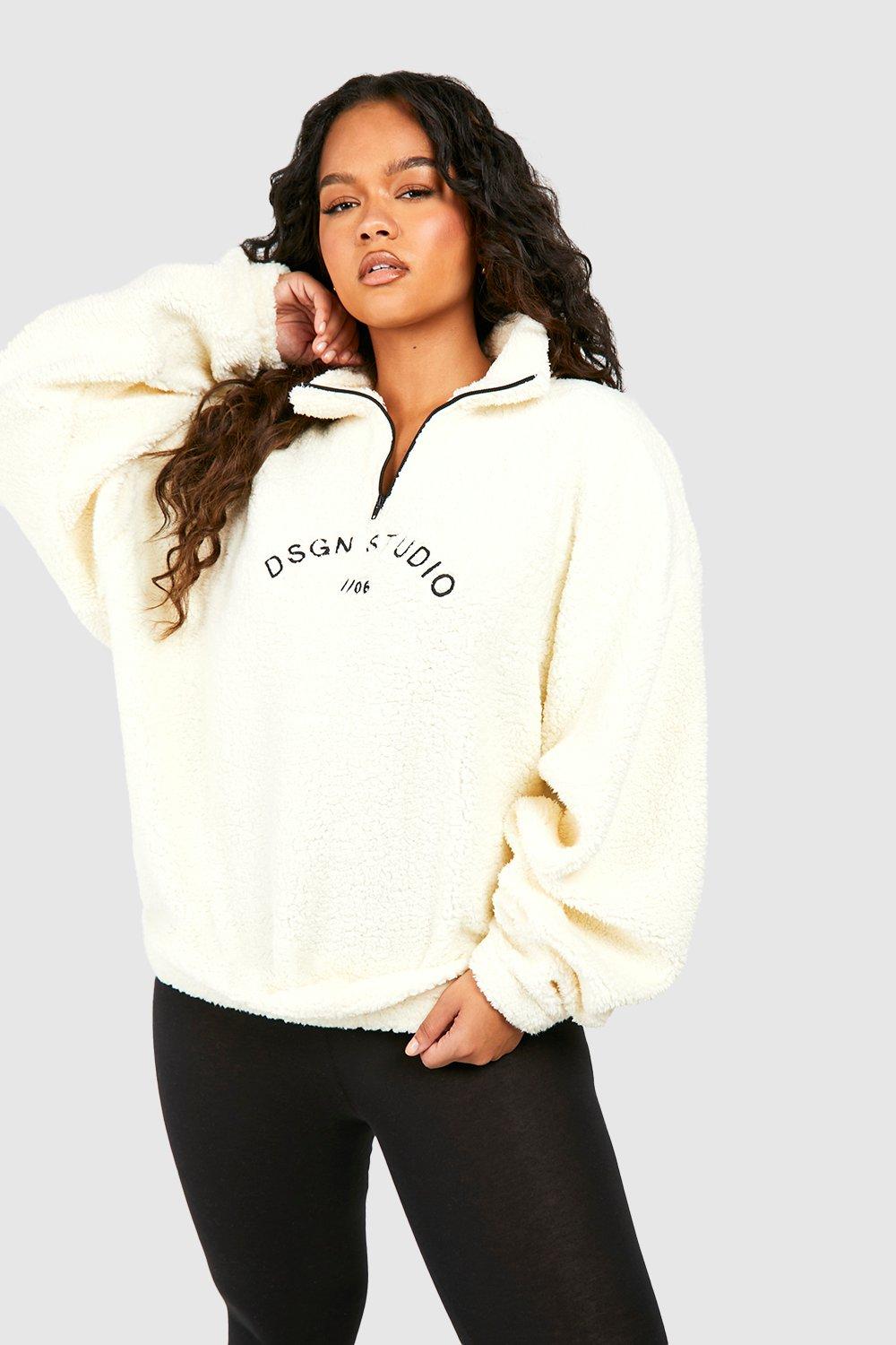 Champion half cheap zip hoodie women's