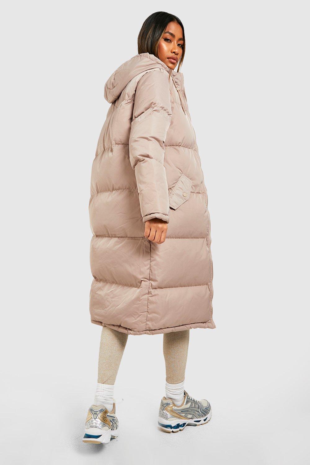 Longline Puffer Jacket boohoo NZ