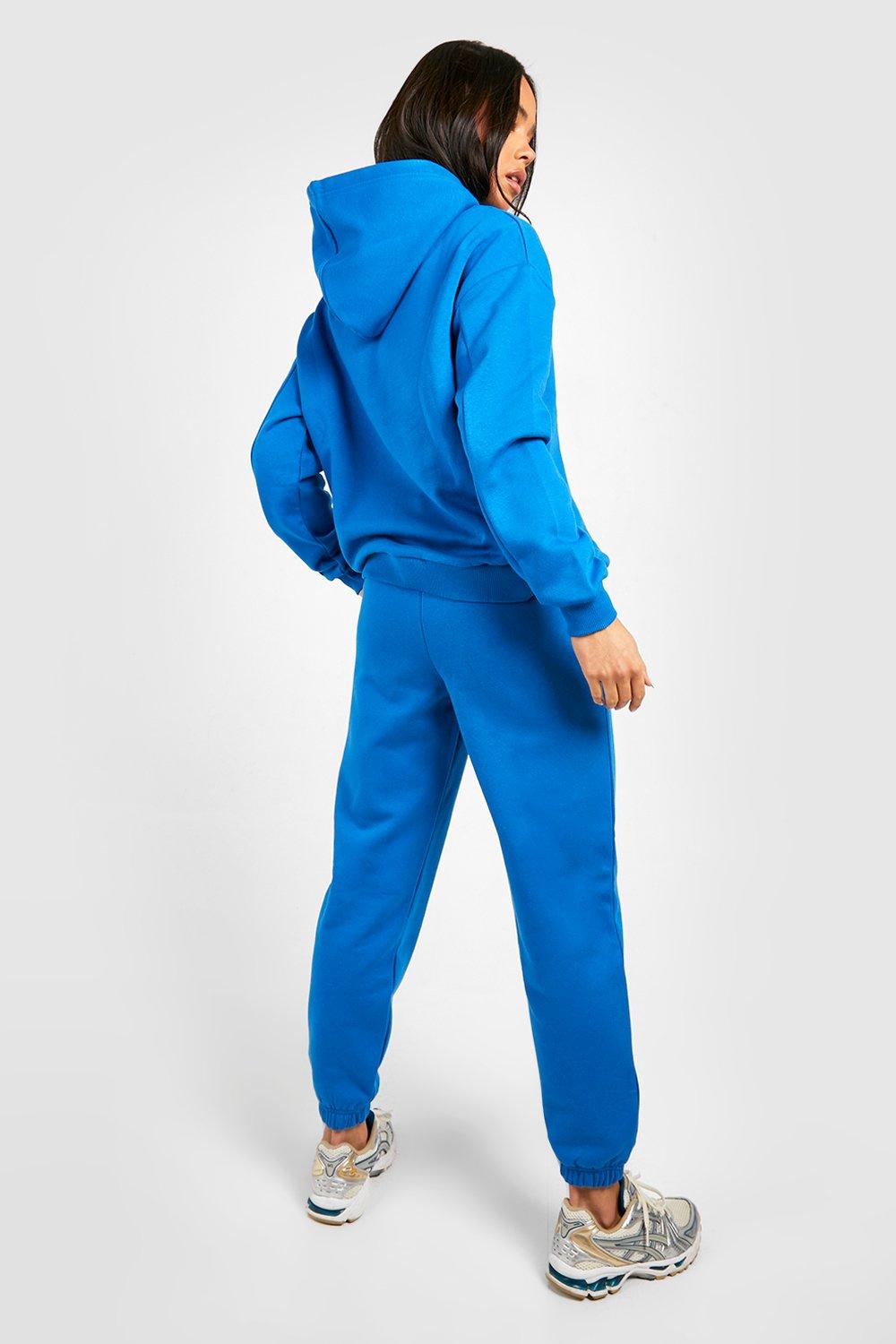 Royal blue clearance nike tracksuit womens