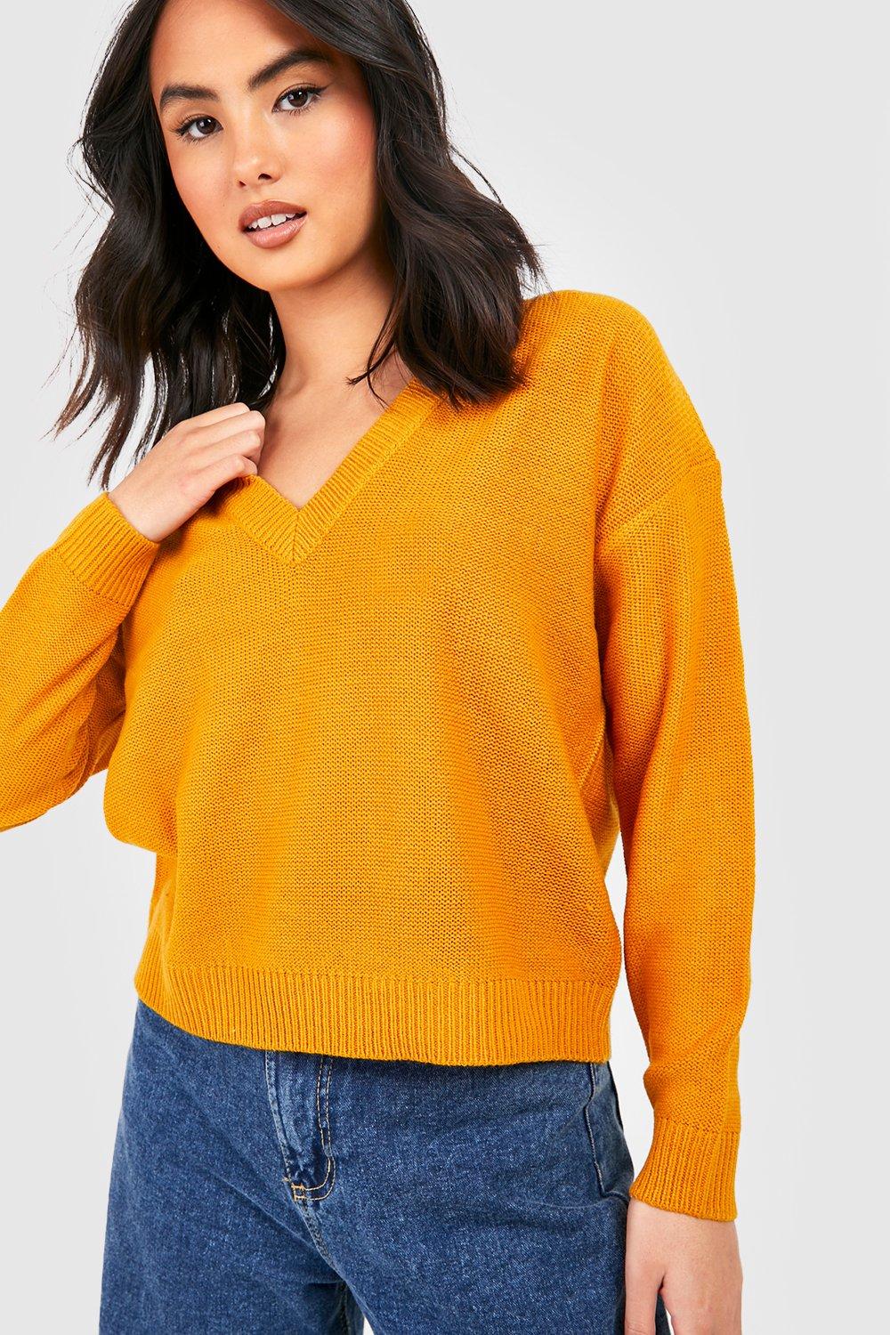 Boohoo 2024 yellow jumper