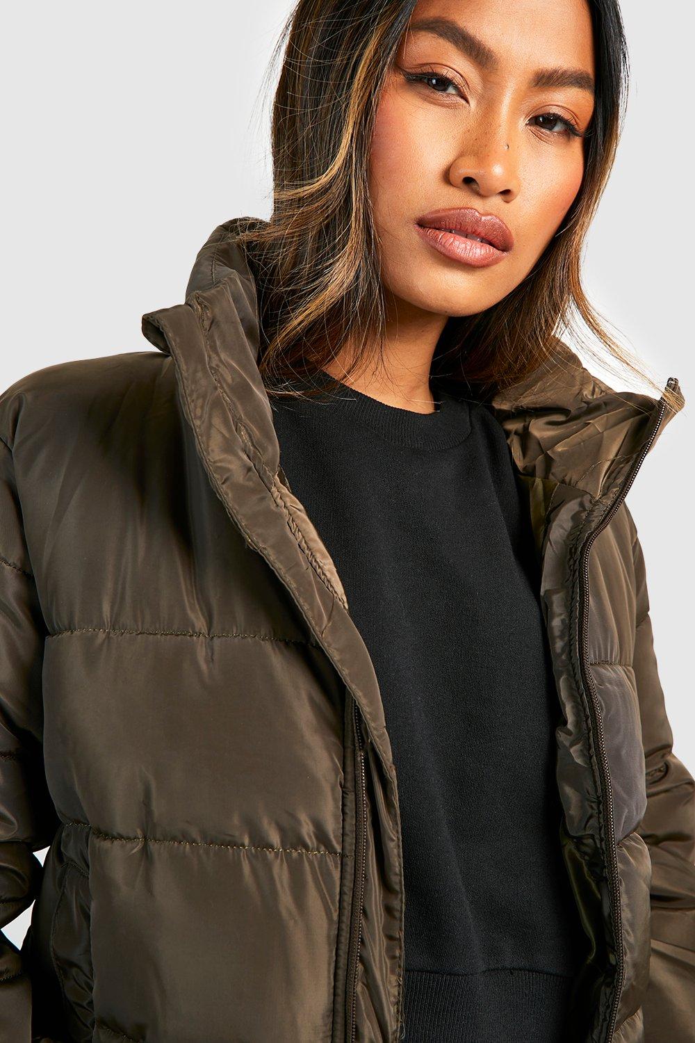 Boohoo hot sale puffer jacket