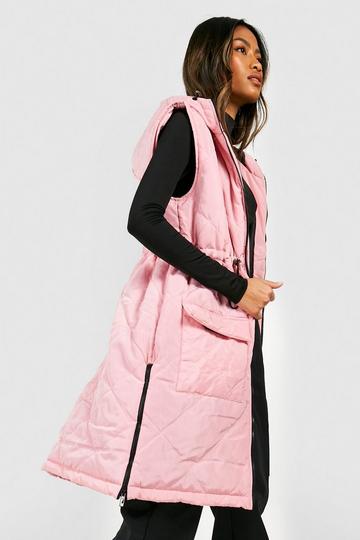 Pink Diamond Quilt Vest