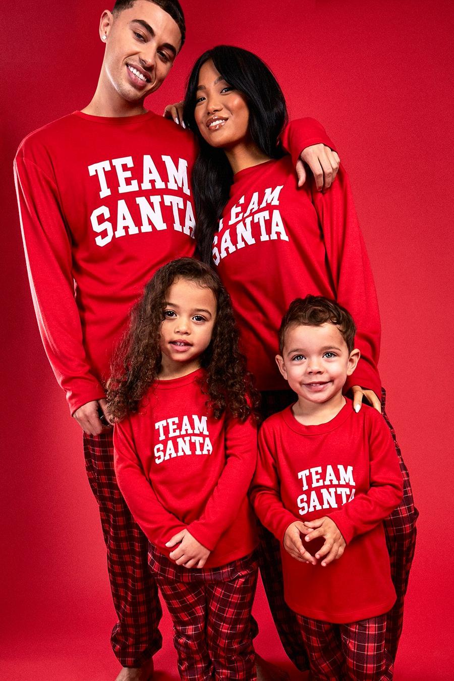 Men's Team Santa Family Pj Set   image number 1