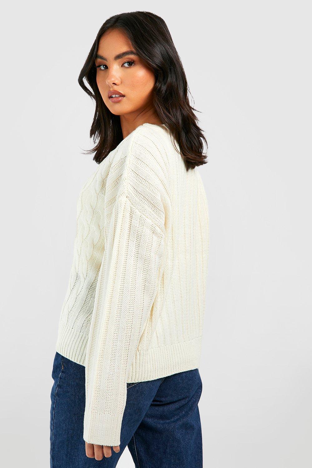 Cable Knit Cardigan | boohoo CA