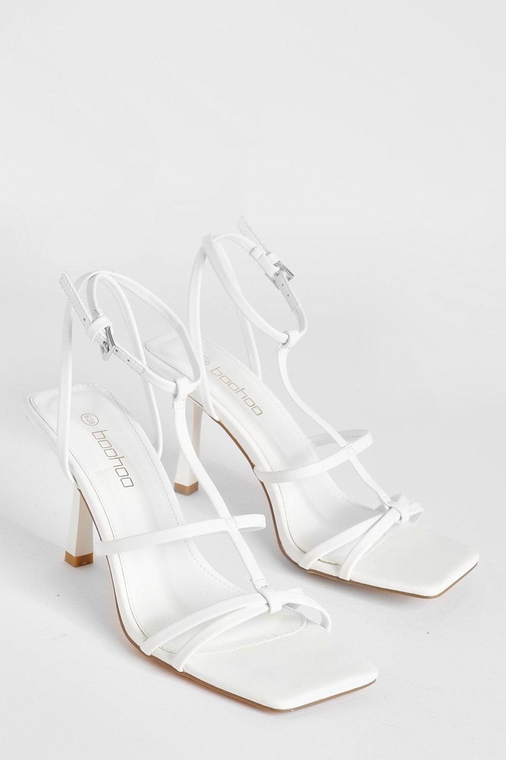 Boohoo discount heeled sandals