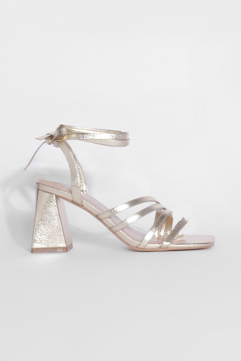 Boohoo hot sale heeled sandals