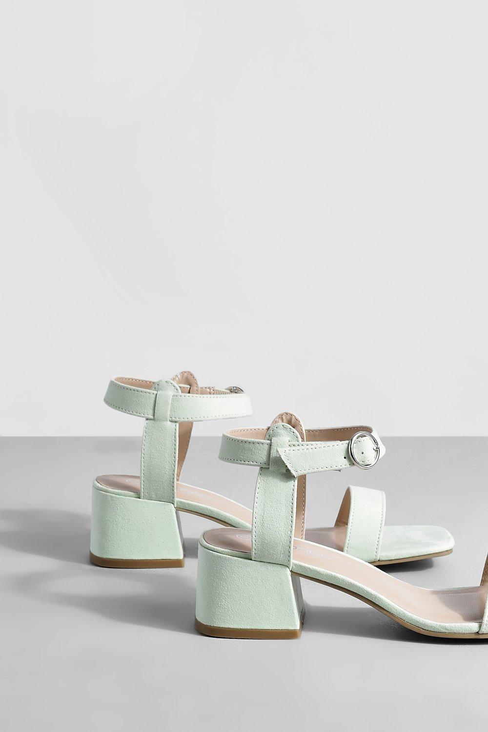 Mint hotsell block heels