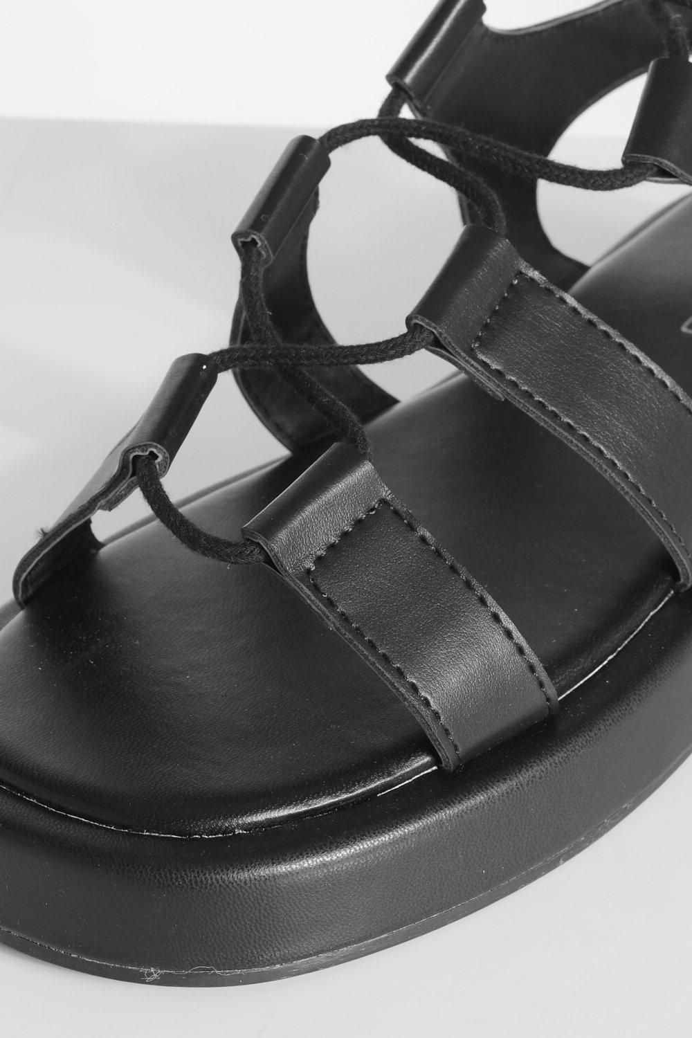 Wide gladiator sales sandals