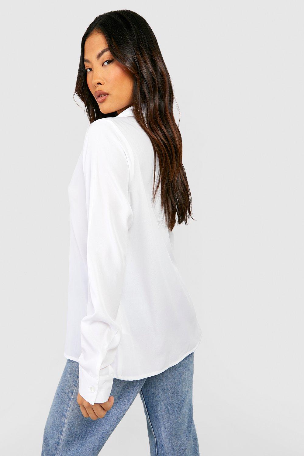 Petite long shop sleeve shirts