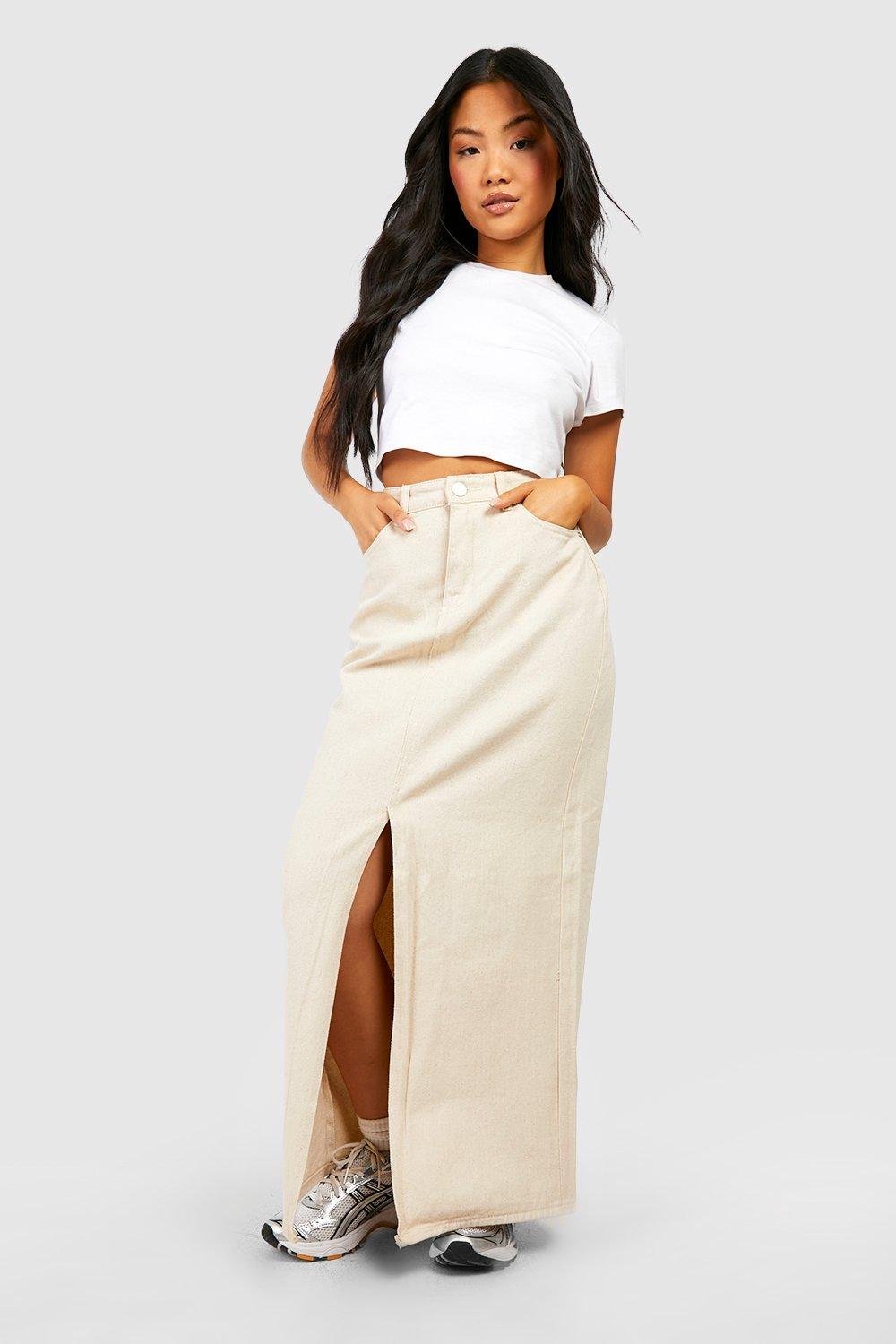 Boohoo summer hotsell maxi skirts