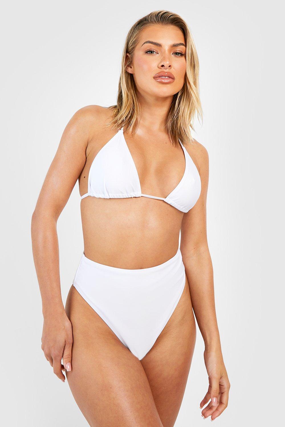 High waisted store bikini boohoo