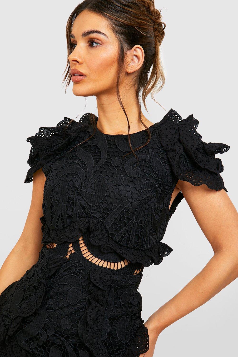 Crochet store lace dress