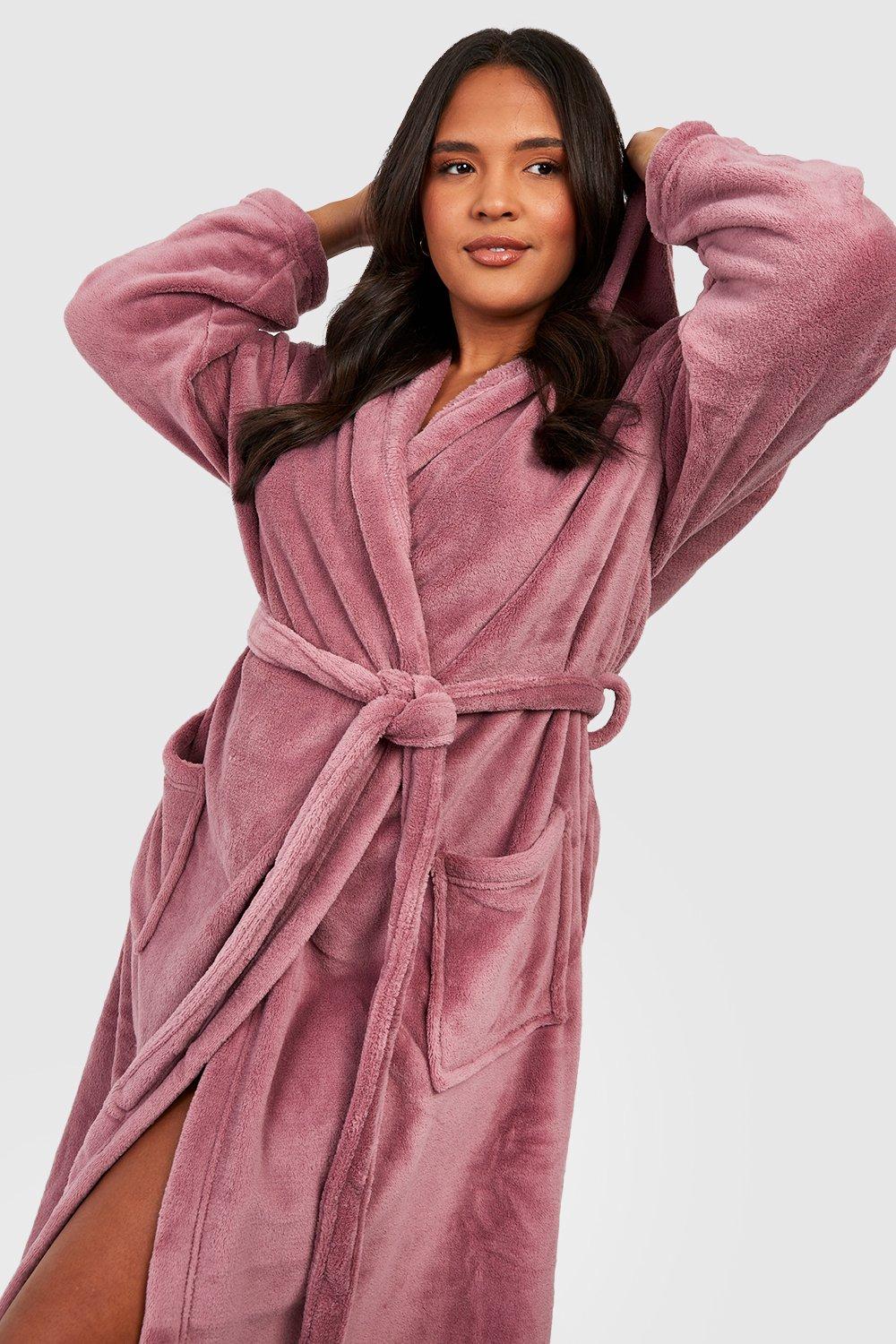 Boohoo plus robe hot sale