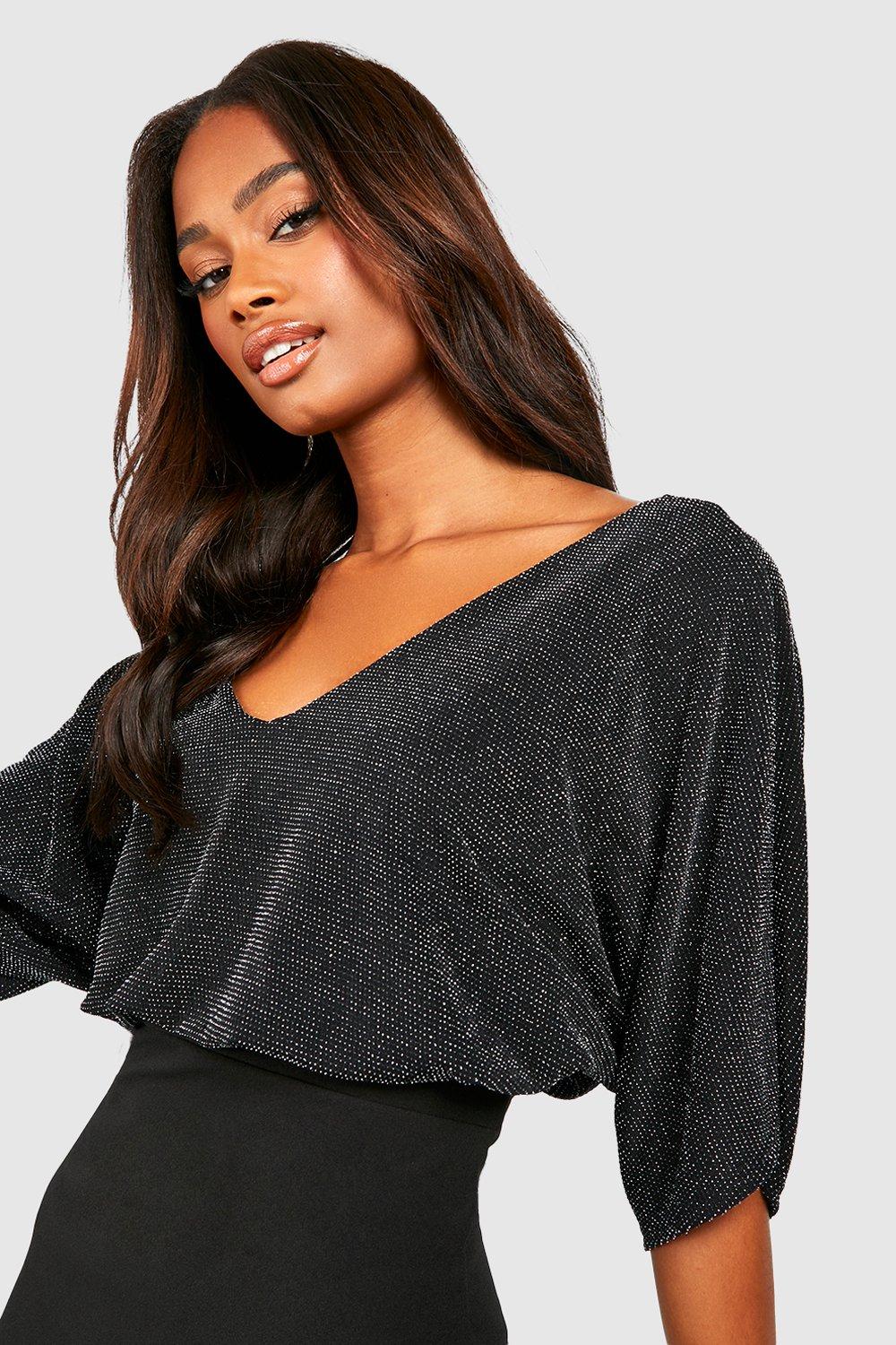 Batwing best sale dress boohoo