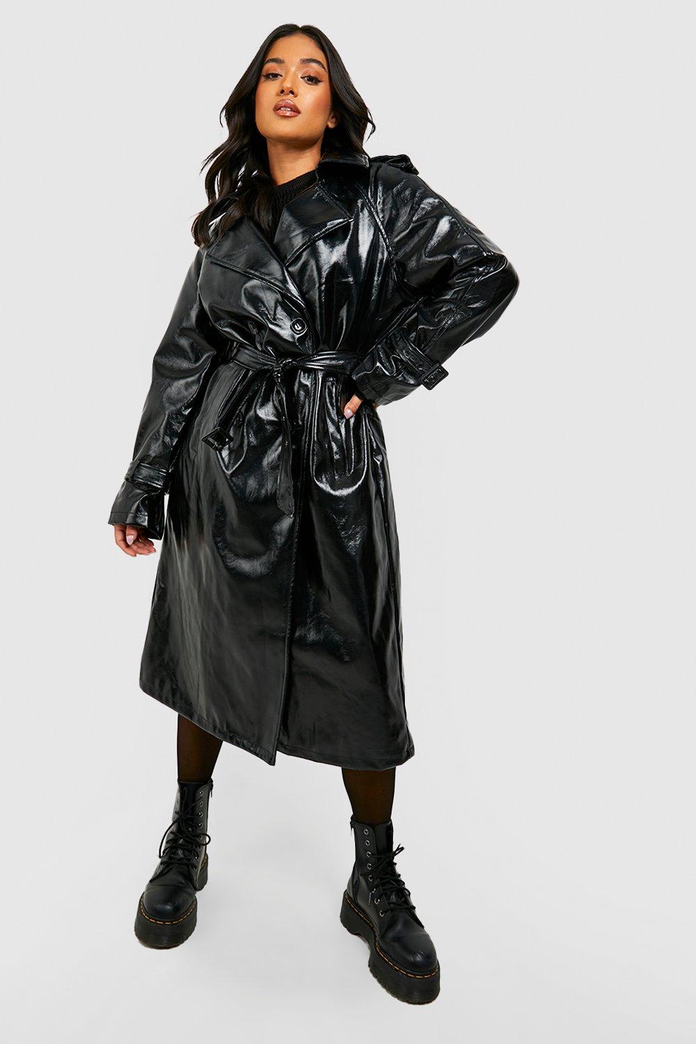 Trench discount vinyle femme