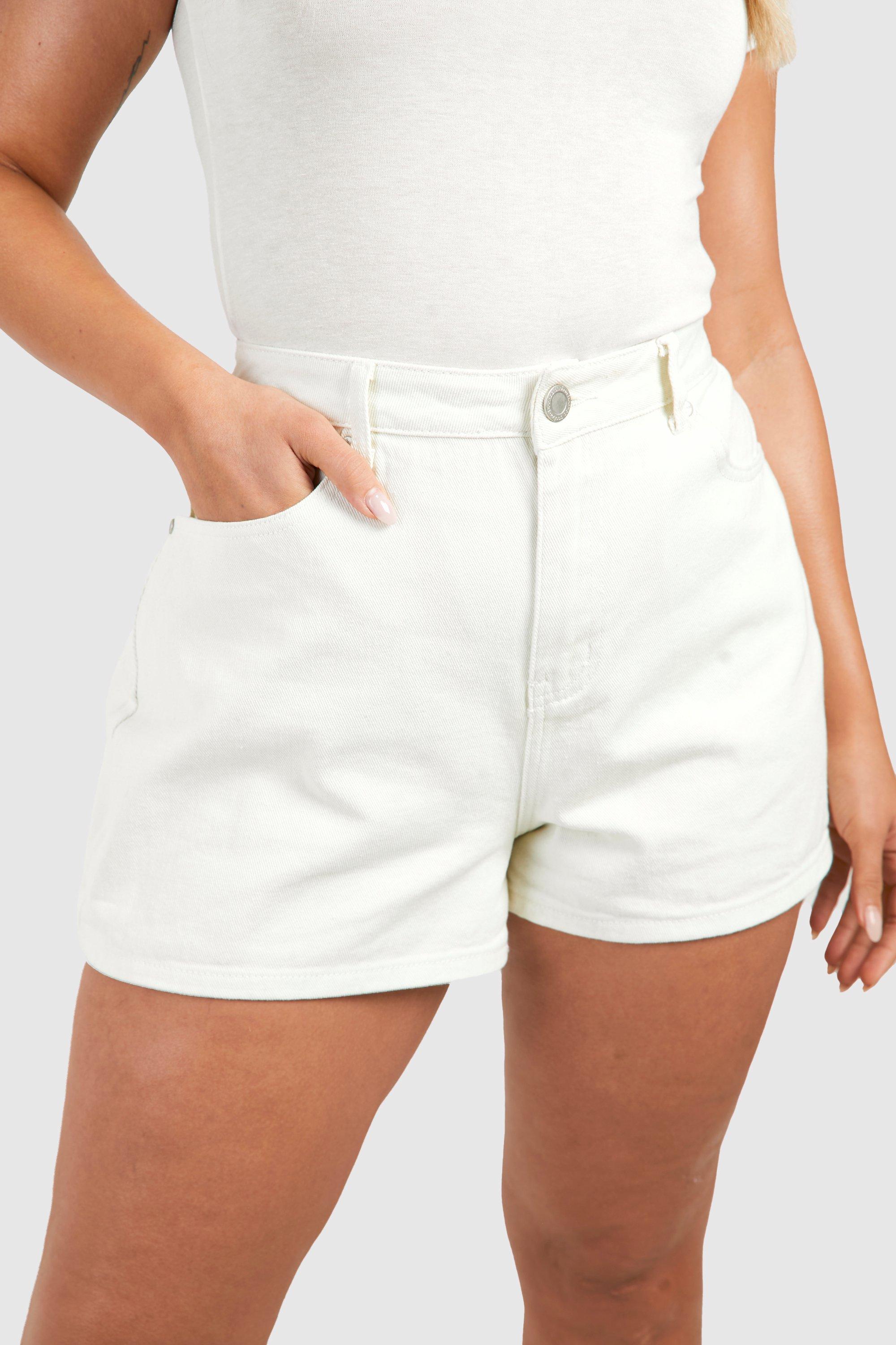 Denim mom hot sale short