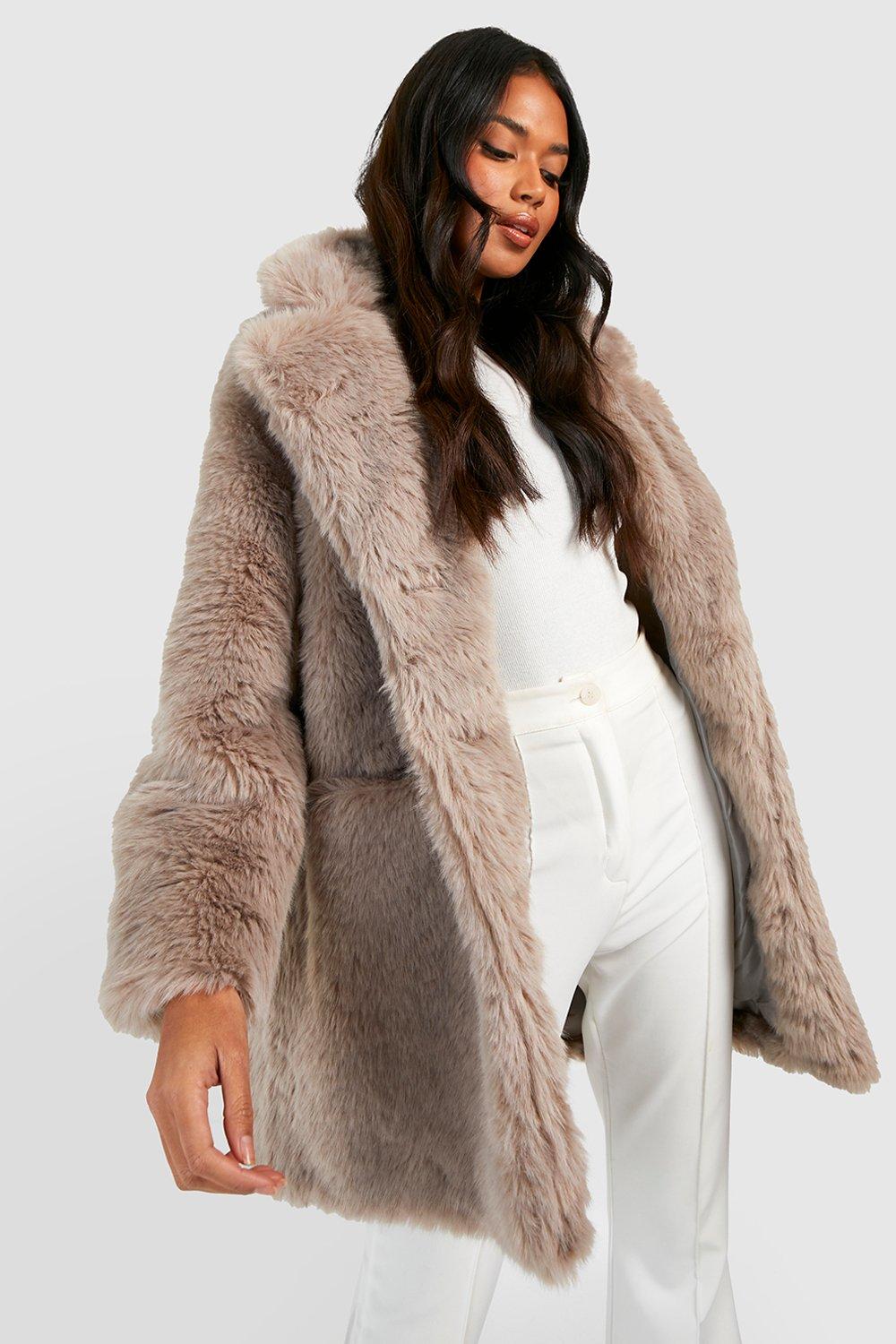 Weekday tabitha faux outlet fur jacket