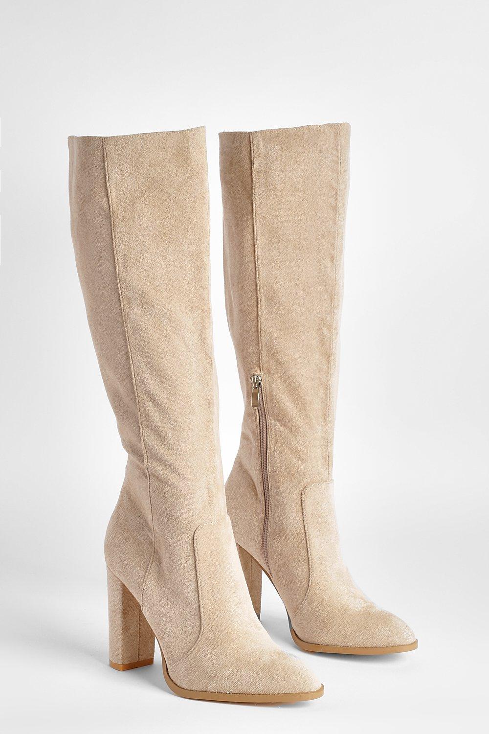 Round toe sales tall boots