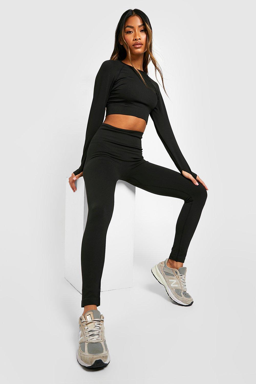 Boohoo gym set hot sale