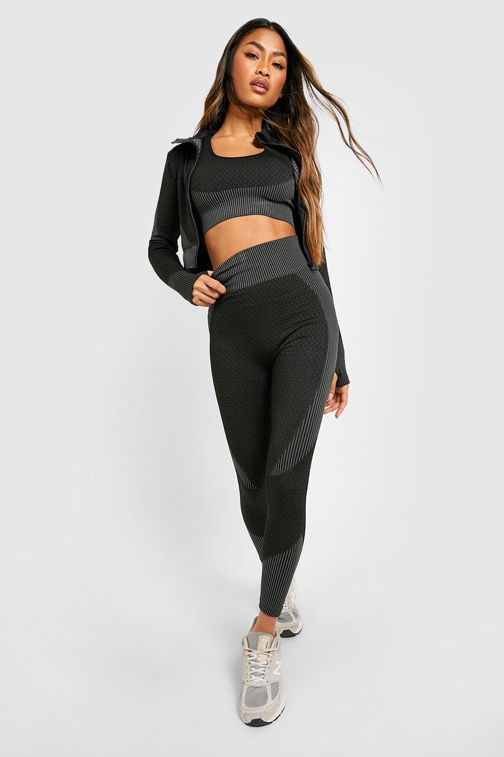 Plus Active Contour Seamless Gym Leggings