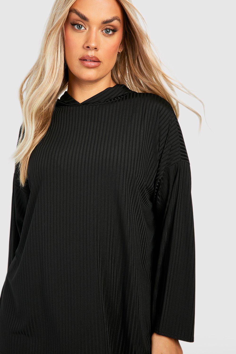 Ribbed hooded lounge set outlet