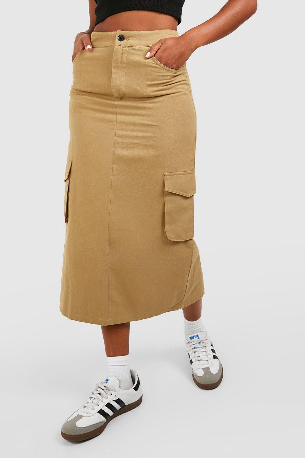 Cargo hotsell skirt boohoo