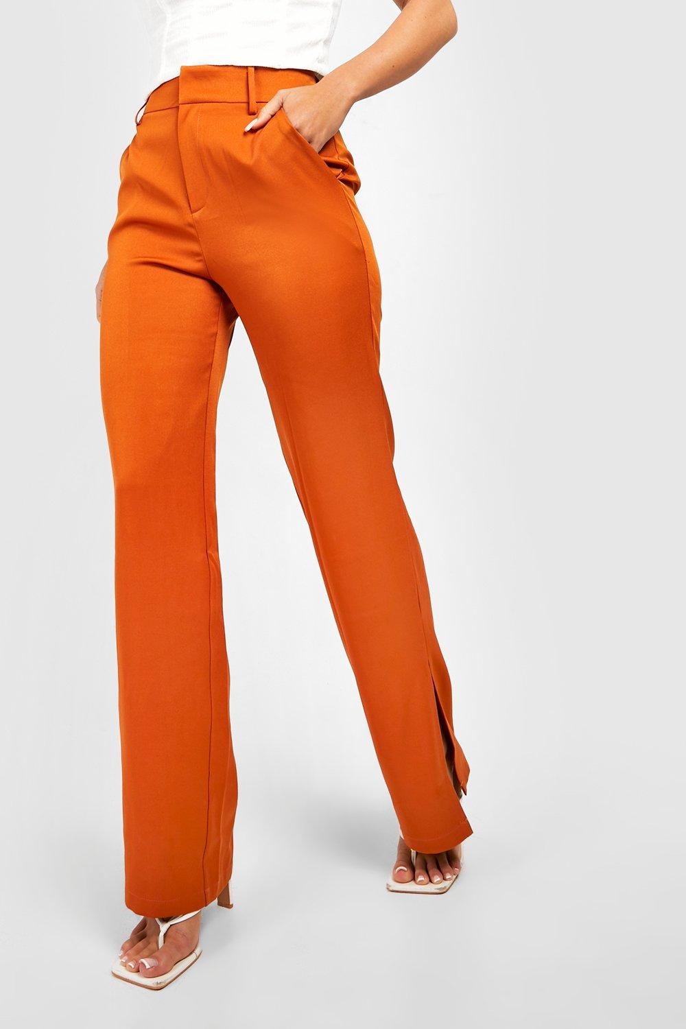 Rust high waisted store pants