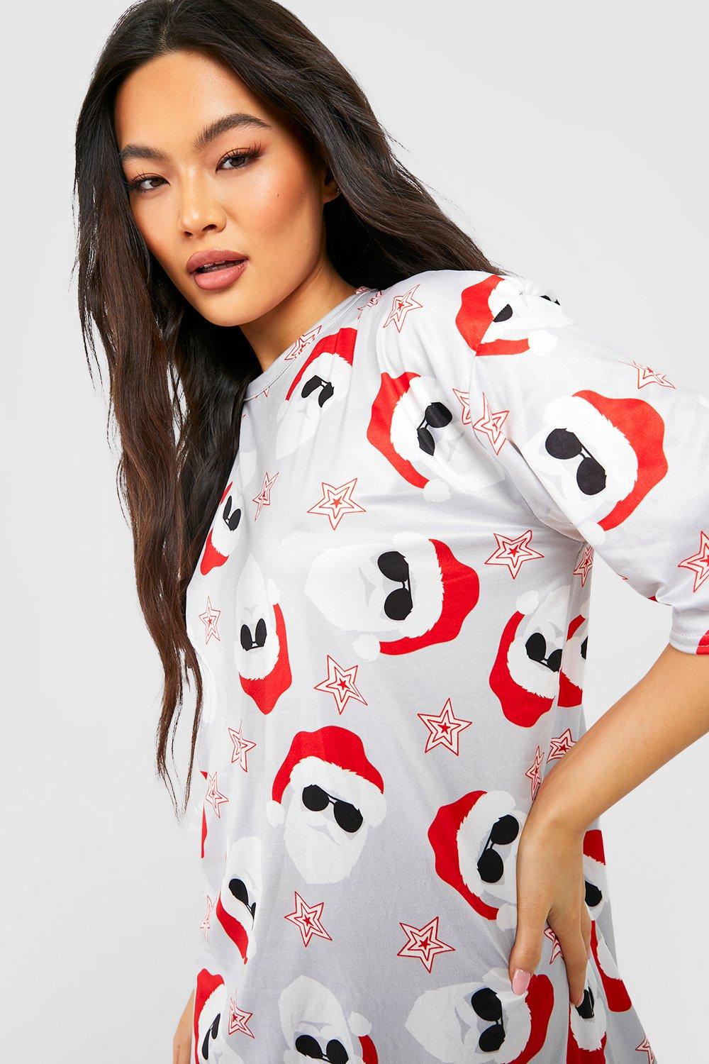 Christmas t shirt dresses hot sale uk