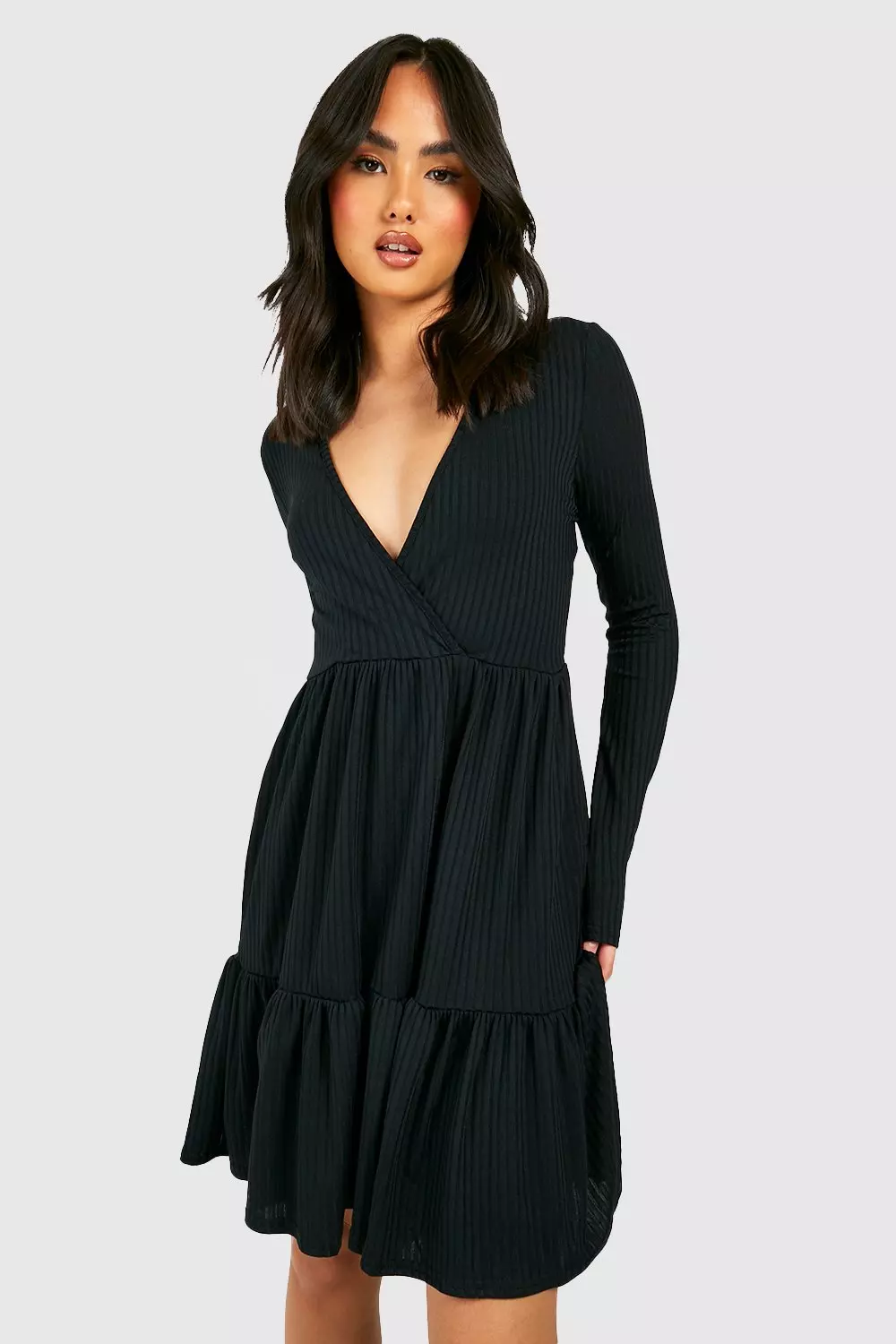 むーんfrankygrowBEAR CUT JQ GOWN BLACK Boohoo ME