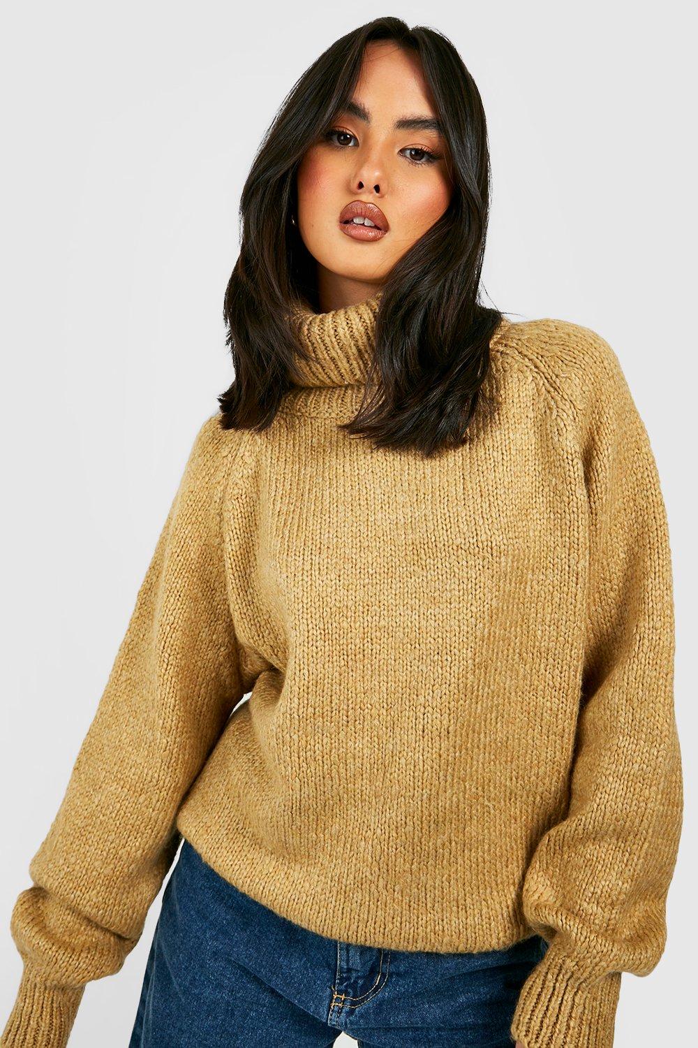 Soft Knit Roll Neck Jumper boohoo DK