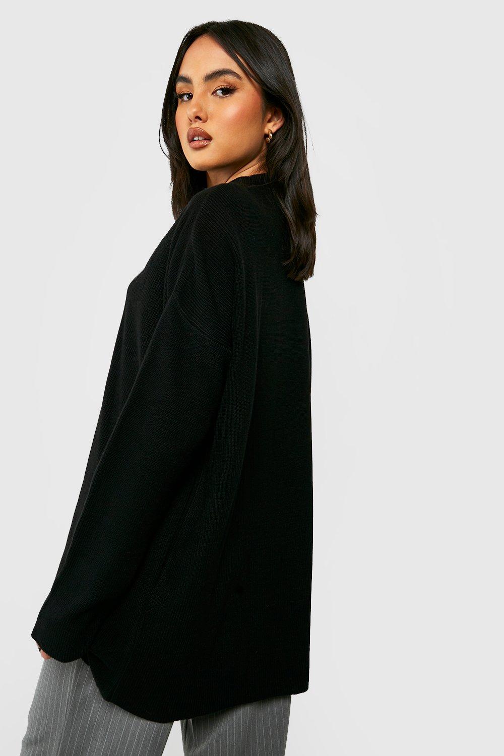 Black asymmetric clearance jumper