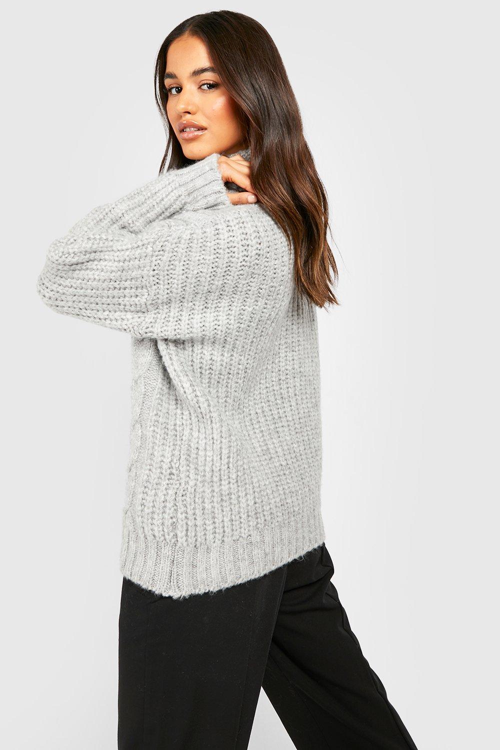 Boohoo hotsell grey jumper