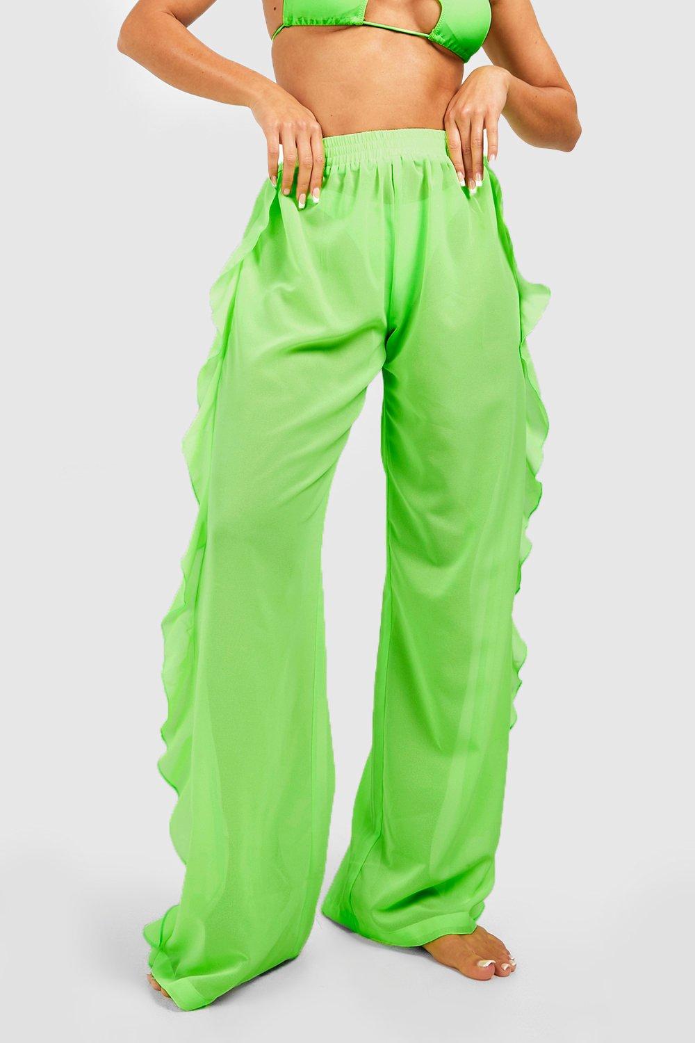 Boohoo neon green hot sale