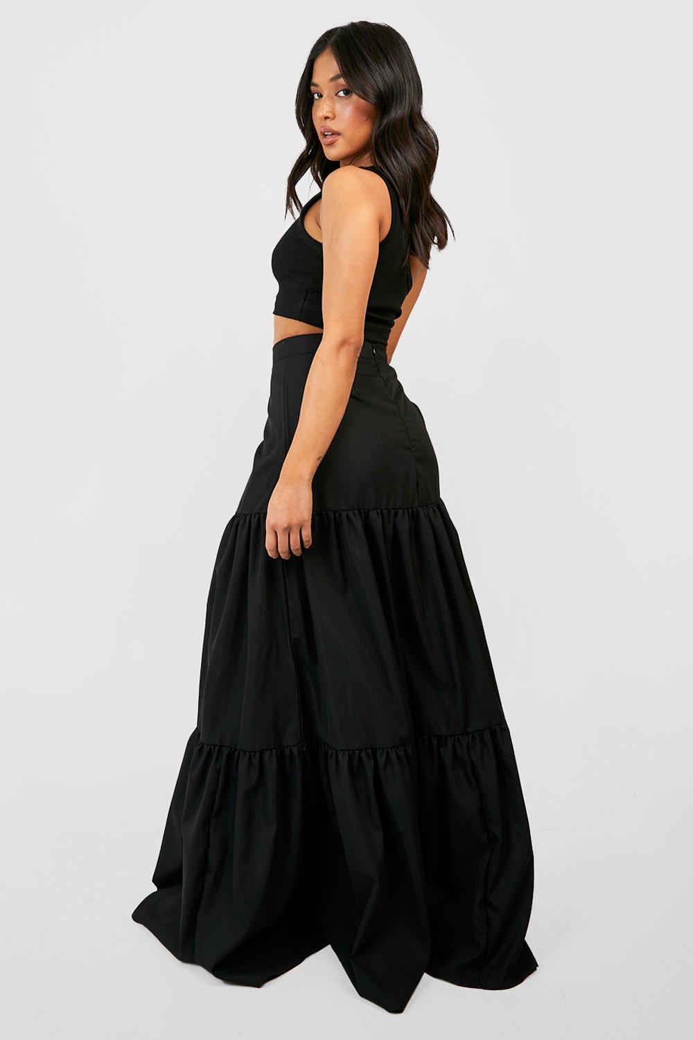 Mosier tiered 2024 maxi skirt