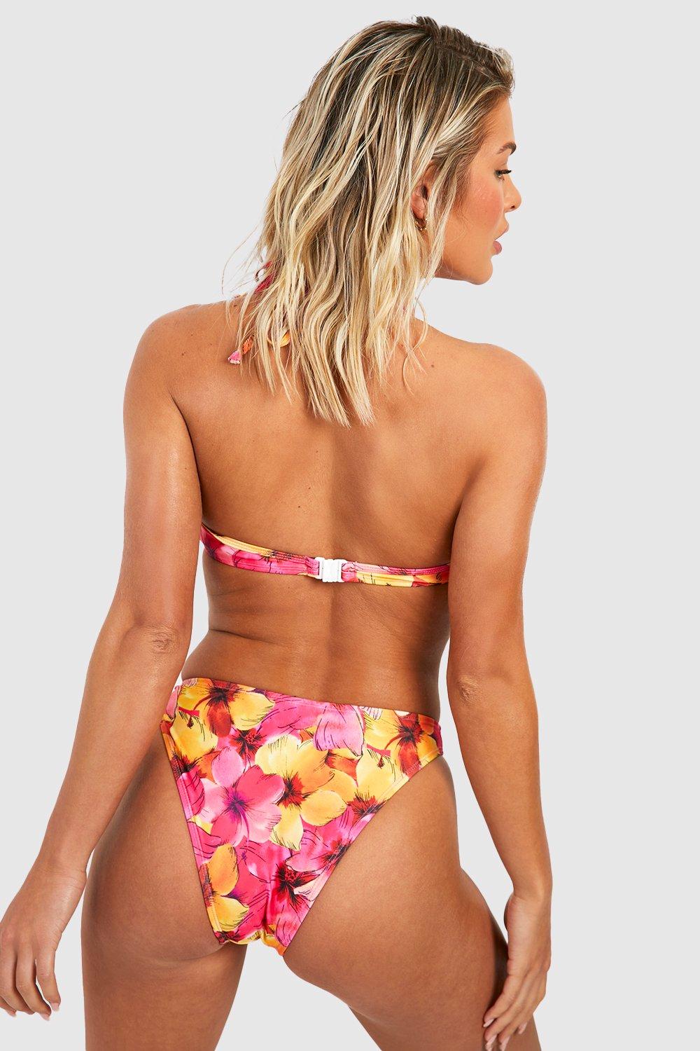 Push up cheap plunge swimsuit