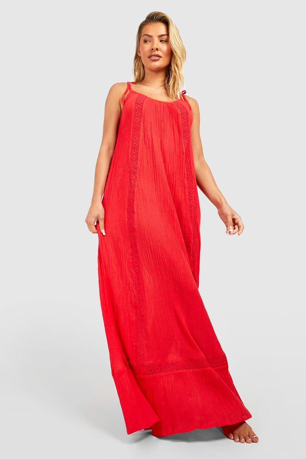 Boohoo embroidered best sale maxi dress