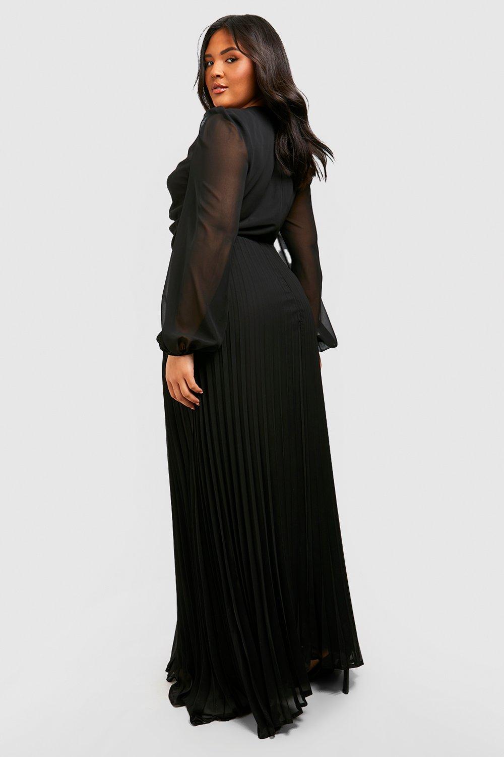 Boohoo curve 2025 maxi dresses