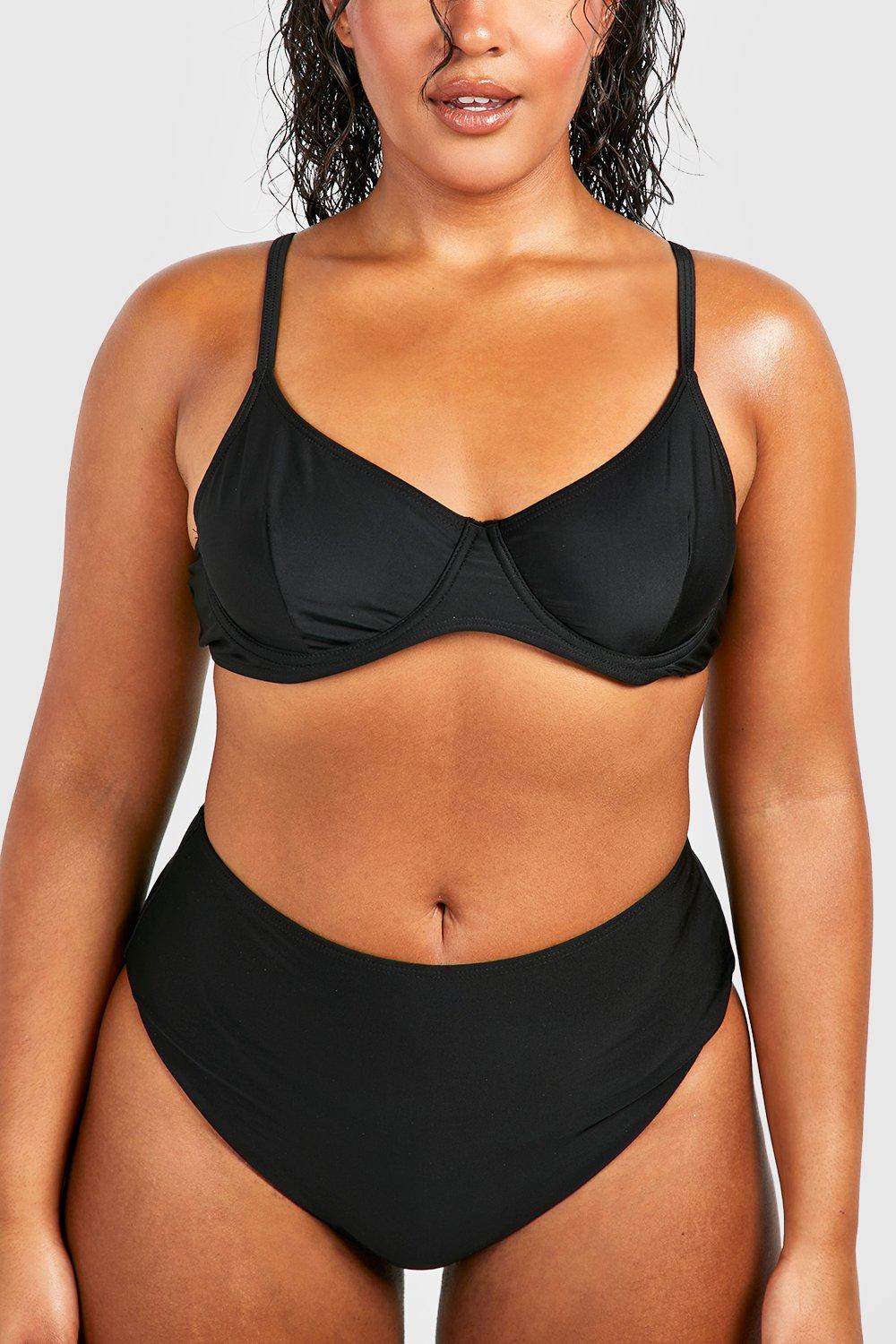 Plus Essentials Underwired Bikini Top