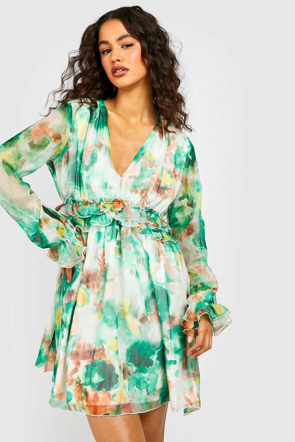 Floaty cheap smock dress